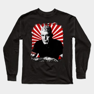 Vintage Anthony Bourdain Long Sleeve T-Shirt